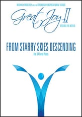 From Starry Skies Descending SAT choral sheet music cover